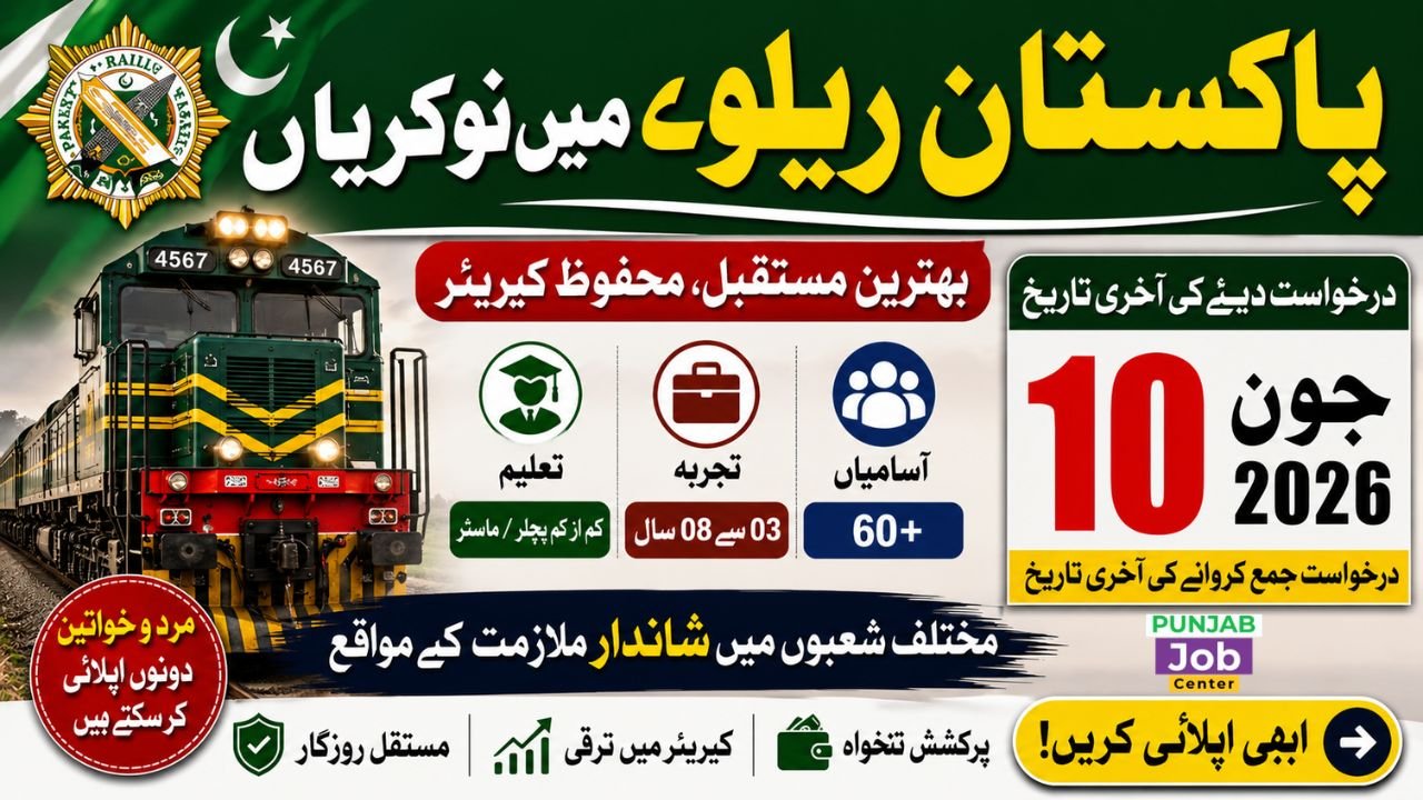 Pakistan Railways Jobs 2026