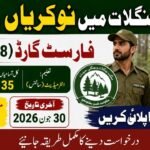 Forest Guard Jobs 2026 in KPK