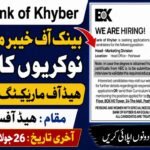 Bank of Khyber Jobs 2026