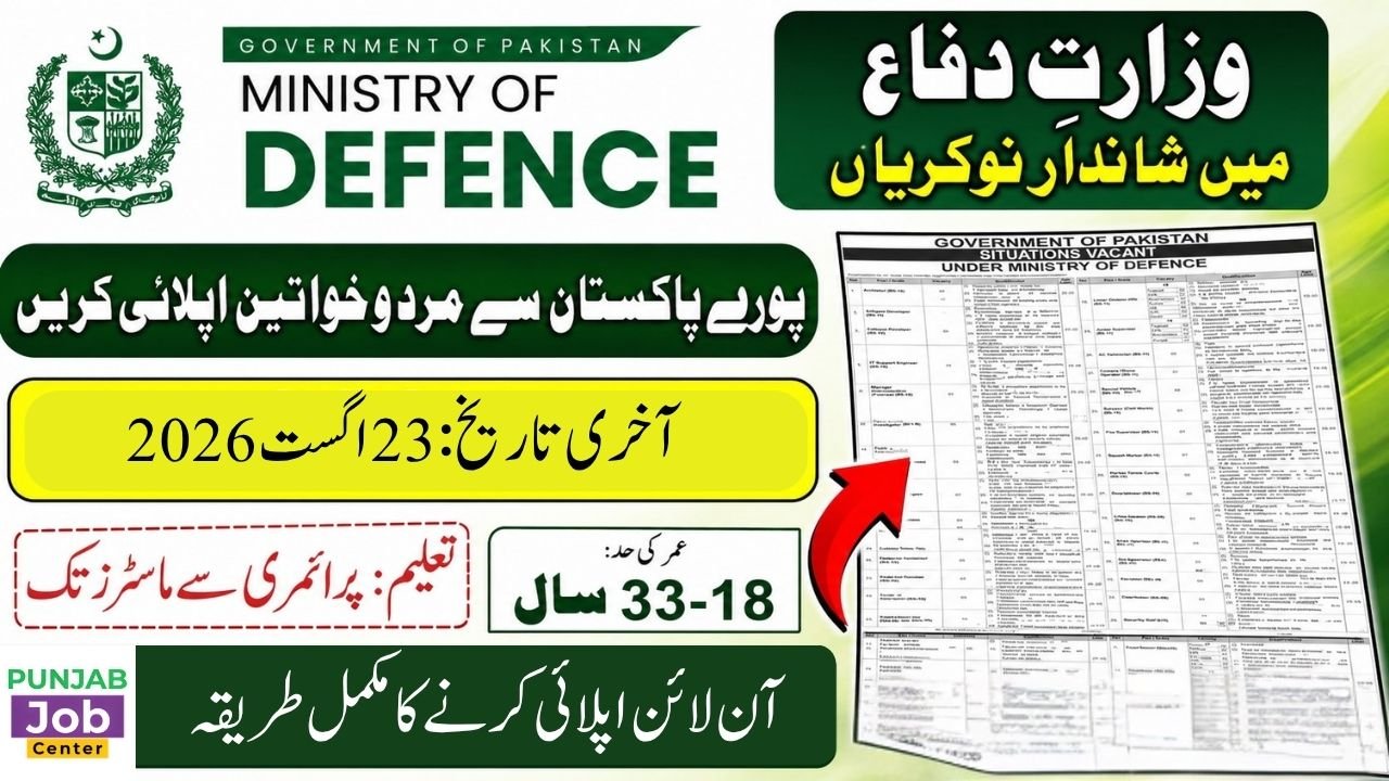 Ministry of Defence Jobs 2026