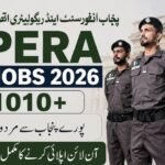 Punjab Enforcement and Regulatory Authority PERA Jobs 2026