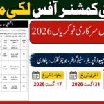 Deputy Commissioner DC Office Lakki Marwat Jobs 2026