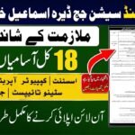 District and Sessions Judge Dera Ismail DI Khan Jobs 2026